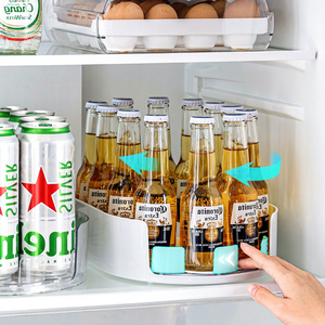 360 °   Plateau tournant Lazy Susan pour réfrigérateur, organisateurs et rangements pour table de cuisine, armoire, garde-manger, comptoir - Product Image 2