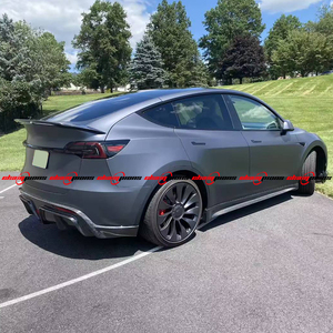 Kit Carrozzeria in Fibra di Carbonio di Alta Qualità, Stile CP, per Tesla Model Y, Paraurti Anteriore/Posteriore, Nero, Montaggio a Vite, Garanzia 1 Anno - Product Image 3