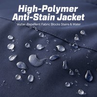Veste pour homme, veste de couple, imperméable, coupe-vent, chaude, résistante aux taches, hydrofuge, à capuche, pour la randonnée