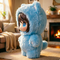 Original Spell Battle 2 Cat Paradise Party Peluche Boîte Mystère Unisexe 14+ Emballage Ornement Suspendu Tendance Cadeau Guangdong