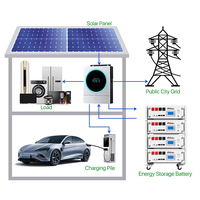 Batterie de stockage d'énergie solaire 15KW 8000 cycles profonds, 10Kwh 20Kwh, batterie solaire au lithium Lifepo4 avec garantie de qualité de 10 ans