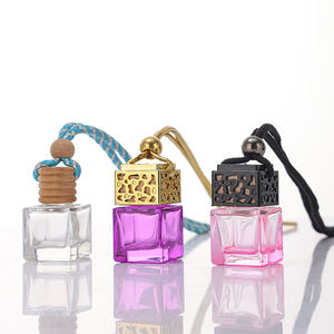 <span class=keywords><strong>Diffuseur</strong></span> d'arômes en verre en forme de rose rechargeable portable de 6/10 ml, désodorisant <span class=keywords><strong>pour</strong></span> voiture, impression d'écran suspendue, emballage - Product Image 1