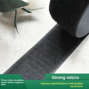 Cinta de Gancho y Bucle de Nailon 3, Cinta de Sujeción No Adhesiva <span class=keywords><strong>para</strong></span> <span class=keywords><strong>Mosquiteras</strong></span>, Zapatos, Bolsas y Accesorios de Ropa - Product Image 3
