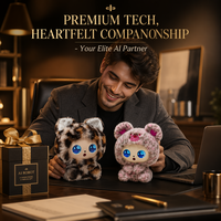 Robot de bureau IA nouvelle génération en peluche 2026 – Innovation phare de la Spielwarenmesse – Coffret cadeau de luxe à collectionner – Forte rentabilité