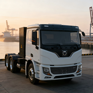 La energía silenciosa y ecológica permanece inalterada, camión tractor totalmente eléctrico 6X4 - Product Image 2