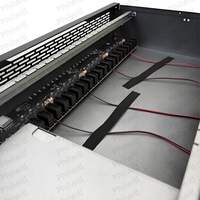 P30 Plus boîtier de serveur de téléphone agricole ATX facteur de forme métal USB OTG Double coupe adaptateur de châssis de carte mère de téléphone portable S22