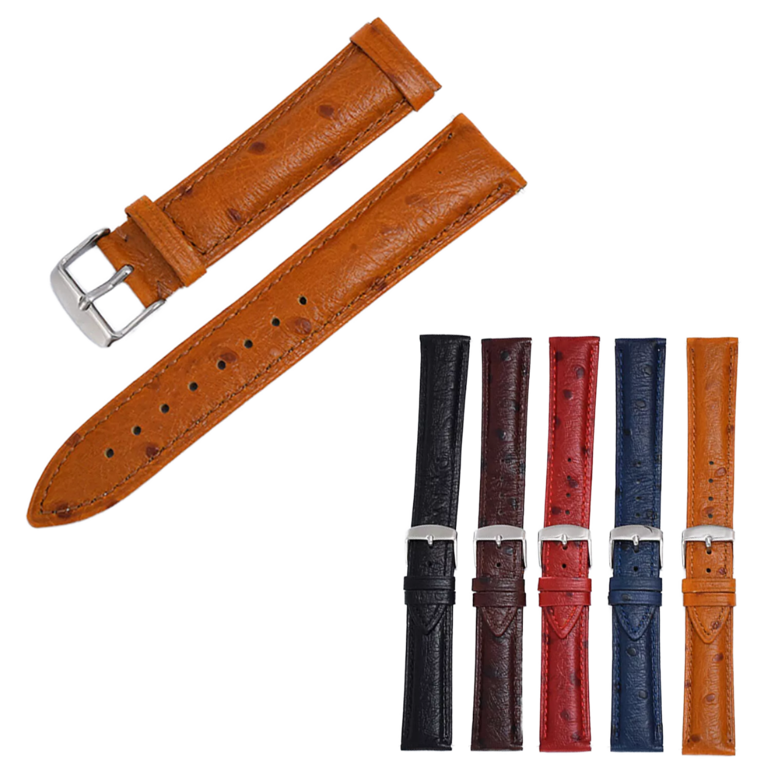 Hand-made Quick Release Smart Watch Bands Strap Leather Watch Straps 20mm 22mm Watchband Wrist Bracelet
