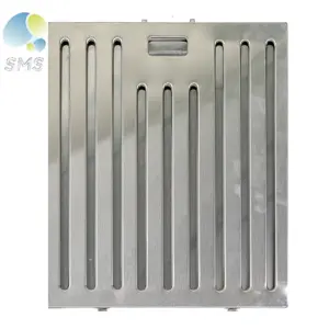 Kitchen Hood Parts Home Appliance Parts Baffle Grease Filter Stainless Steel Filter