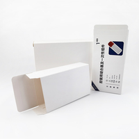 Boîtes à médicaments en papier blanc de haute qualité, prix d'usine, pour l'emballage et la vente au détail de produits pharmaceutiques