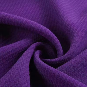 Tissu Jacquard uni tissé double seersucker TSP <span class=keywords><strong>98</strong></span> % polyester 2 % élasthanne – <span class=keywords><strong>Prix</strong></span> au mètre pour robes ou pantalons - Product Image 5
