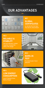 Cargador de Batería Impermeable de 48V 72V 84V 96V IP67 10A 20A 30A para Motocicleta Eléctrica, Uso Marino y Exterior - Product Image 5