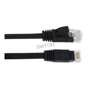 <span class=keywords><strong>Cable</strong></span> de Red Ethernet Cat6 Negro de 10 pies, <span class=keywords><strong>Cable</strong></span> de <span class=keywords><strong>Internet</strong></span> y Computadora con Conectores RJ45, <span class=keywords><strong>Cable</strong></span> Ethernet Plano Cat 6 para LAN - Product Image 3