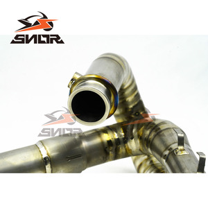 SNOR gros tuyaux d'échappement <span class=keywords><strong>Motocross</strong></span> échappement adapté pour <span class=keywords><strong>Triumph</strong></span> SCRAMBLER 1200 WE avant milieu fin - Product Image 4