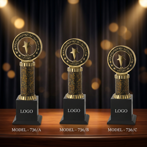 Magnifique trophée en métal personnalisé pour les clubs sportifs, les écoles, les entreprises et les cérémonies de remise de prix - Product Image 1