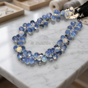 Cuentas de Cuarzo Opalita de Gujarat |   Rozrincrystals.com |   En Línea |   Obtenga cuentas de piedras preciosas de cuarzo opalita |   En venta - Product Image 3