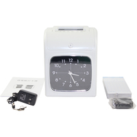 W-S1 Numérique Enregistreur de Temps de Présence de temps De Carte de Poinçon Horloge Bureau Personnel Vérifier dans Poinçonneuse