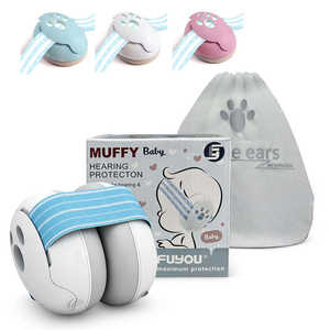 नवजात और शिशु श्रवण सुरक्षा ध्वनि ध्वनि के साथ बाल कान रक्षक का शोर रद्द - Product Image 4