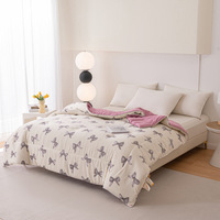 Couette d'hiver épaisse moderne et douce en fibres mélangées Jacquard Cloud-Yarn pour hôtel et maison, idéale printemps-automne, importée de Chine via AliExpress