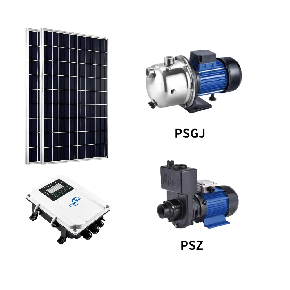 1 inç DC fırça yüzey güneş pompasını korumak için kolay bir güneş enerjili pompa sistemi