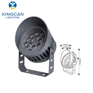 Lampe de jardin paysagère extérieure DMX RGB COB IP65 12W 18W 24W 36W LED projecteur rond pour <span class=keywords><strong>façade</strong></span> extérieure - Product Image 3