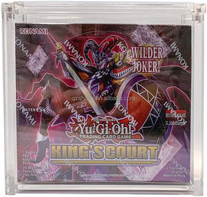 SHP personnalisé yu-gi-oh cartes à collectionner vitrine en acrylique Yu-Gi-Oh légende des <span class=keywords><strong>yeux</strong></span> bleus boîte de booster de <span class=keywords><strong>dragon</strong></span> <span class=keywords><strong>blanc</strong></span> étui en acrylique - Product Image 2