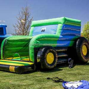 Castillos Inflables, Castillo Hinchable para Niños, Casa de Brinco Inflable, Tractor Inflable Gigante de Juguete - Product Image 1