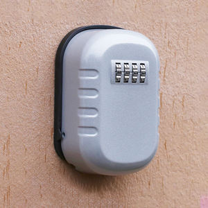 Hộp khóa Khóa kết hợp có thể đặt lại 4 chữ số cho hộp khóa an toàn chìa khóa bên ngoài để lưu trữ chìa khóa ngoài trời - Product Image 3