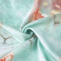 Écharpe carrée décontractée en satin de soie de mûrier 100% haute qualité, impression personnalisée, tailles variées, pour femme (foulard, écharpe de cou, bandeau), douce pour la peau