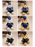 Ours en peluche personnalisables mignons et originaux, diverses professions, compagnons doux et réconfortants, cadeaux thématiques