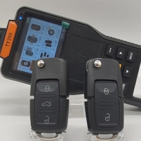 Télécommande RF 433 MHz pour copie de clé, émetteur 4 canaux 433,92 MHz, clonage de code, clé de voiture, ouvre-porte de garage électrique