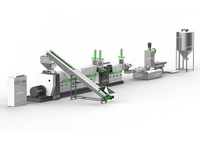 Machine de granulation de plastique recyclé PP PE HDPE LDPE, ligne de recyclage de déchets plastiques, directement de l'usine chinoise