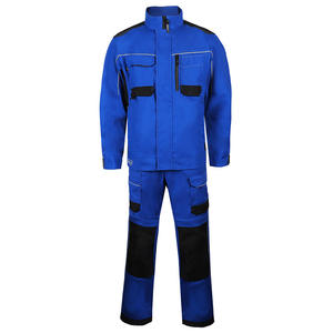 Ensemble de vêtements de travail pour hommes Xk-22-1178988, mélange de coton, durable, pour l'atelier, antistatique, imperméable, résistant à l'huile - Product Image 4
