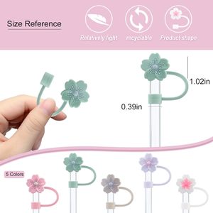 Adorno de Silicona para Pajita con Diseño de Flor de Cerezo de 10 mm para <span class=keywords><strong>Vaso</strong></span> <span class=keywords><strong>Stanley</strong></span> de 40 oz, Venta al por Mayor, Logotipo Personalizado - Product Image 4
