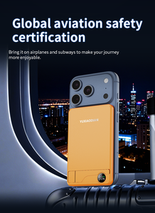 <span class=keywords><strong>Batterie</strong></span> <span class=keywords><strong>externe</strong></span> ultra-fine 10000 mAh 20W PD 15W avec charge <span class=keywords><strong>magnétique</strong></span> sans fil, support intégré, contrôle intelligent de la température, chargeur de voyage portable - Product Image 6
