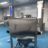 Mélangeur à levage automatique multifonction Mini laboratoire Ibc Hzd Mélangeur à poudre Ibc Tank Bin Lifter Blender Fournisseurs