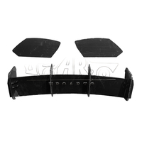 Diffuseur Arrière et Splitters Latéraux de Pare-chocs Arrière Haosheng pour Seat Leon Cupra 5F MK3 2012 2013 2014 2015 2016