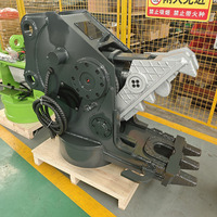 Concasseur à ventouses, usine directe, haute performance, acier, excavatrice hydraulique, aimant, broyeur