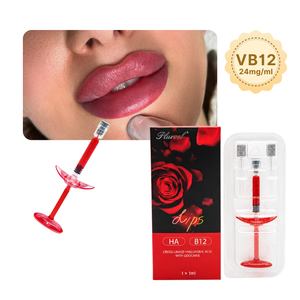 Acide hyaluronique réticulé de qualité médicale à la vitamine B12, 1 ml, produit de comblement dermique, 1,1 ml, produit de comblement pour l'augmentation <span class=keywords><strong>des</strong></span> lèvres - Product Image 1