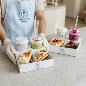 Caja de Papel Desechable para Comida, Diseño Personalizado, para Hamburguesas, Café, Bocadillos, Combo, Panadería, Restaurantes, Comida Comercial - Product Image 2
