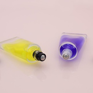Flacon Roll-On de 10g pour huiles essentielles de <span class=keywords><strong>parfum</strong></span> Huiles essentielles en forme de dentifrice Flacon à rouleaux Applicateur en acier ou en verre - Product Image 6