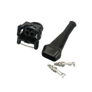 Connecteur d'injecteur Poyracing Ev1 PQY-FIC12 en plastique noir pour injecteur de carburant de véhicule, pièces automobiles - Product Image 3