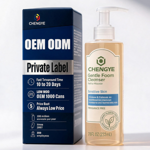 Limpiador Espumoso de Avena y Menta de Etiqueta Privada para Venta al por Mayor OEM, <span class=keywords><strong>Desmaquillante</strong></span> Calmante e Hidratante para Piel Sensible, Proveedor - Product Image 1