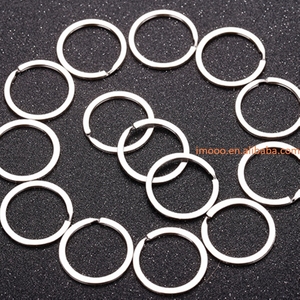 Factory Price <strong>Keyring</strong> Split <strong>Ring</strong> 25mm 30mm 28mm Multi Size Metal Good Quality Key <strong>Ring</strong> for Keychain Making Parts Diy Accessories - Product Image 6