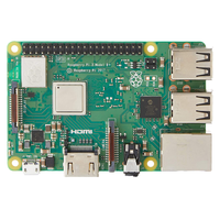 Placa de Desarrollo Original Raspberry Pi3 Modelo B, 1GB/4GB RAM, WIFI de Doble Banda, Compatible con POE, Raspberry Pi 3B+ 3B en Stock