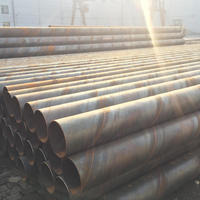 Tuyau en acier au carbone à paroi épaisse haute résistance, soudé, laminé à chaud, norme ASTM, pour le transport de fluides et les applications structurelles