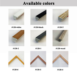 Vendita all'ingrosso migliore di 20*17mm 1 pollice di larghezza 9 colori pittura classica cornici PS <span class=keywords><strong>cornice</strong></span> per la decorazione della casa - Product Image 2