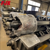 JUXIN – Composants d'essieu de semi-remorque multimodale commercial de type allemand, durables, 12-18T, vente en gros