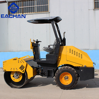 Produit chaud roue 3.5ton 6ton 8ton rouleau de route rouleau de route hydraulique diesel construction de routes rouler sur le compacteur d'asphalte