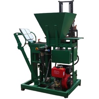 Presse hydraulique pour la fabrication de briques de terre, machine à briques d'argile emboîtables, prix