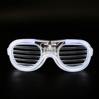 Lunettes de soleil LED lumineuses clignotantes – Accessoire de costume moderne pour festivals, soirées, boîtes de nuit et concerts – Cadeaux de vacances